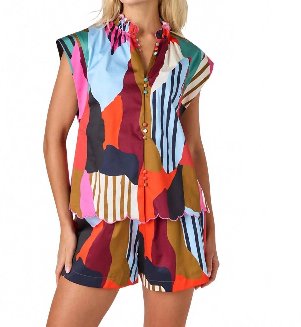 NEW CROSBY BY MOLLIE BURCH dawson pull on short in field study